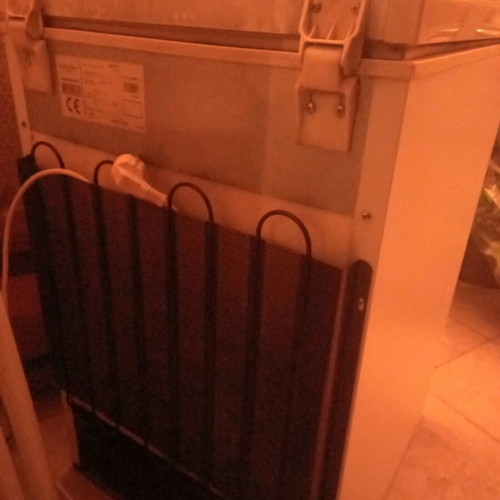 Freezer used for parts, motor not working