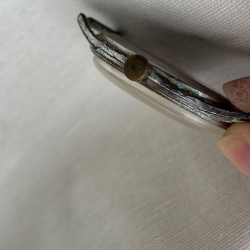 Technos men's watch used with dial and oxidation damage