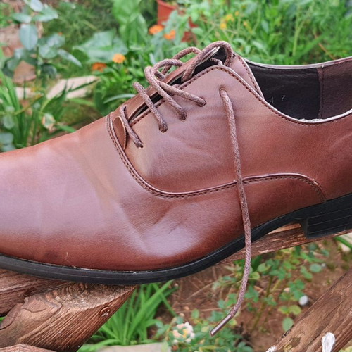 Men's shoes used, brown, size 41, scarponi style