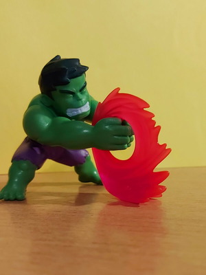 Фигура Hulk малка 7 см, употребявана, отлично състояние
