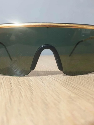 Versace vintage sunglasses used, MOD 790 Col 030, green and gold