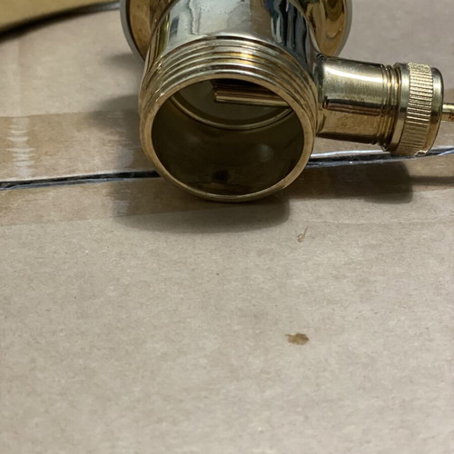 Ib-rubinetterie vintage sink faucet like new, brass