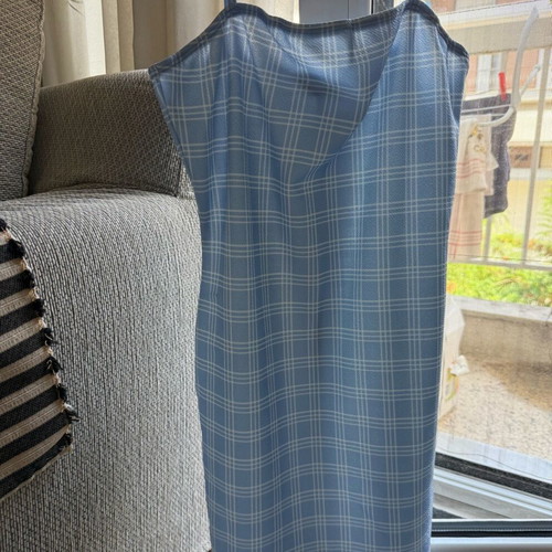 Blue dress like new, size S