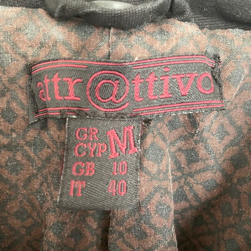 Attrattivo jacket used, light black size M