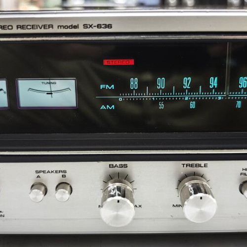 Pioneer SX 636 stereo receiver used, good condition