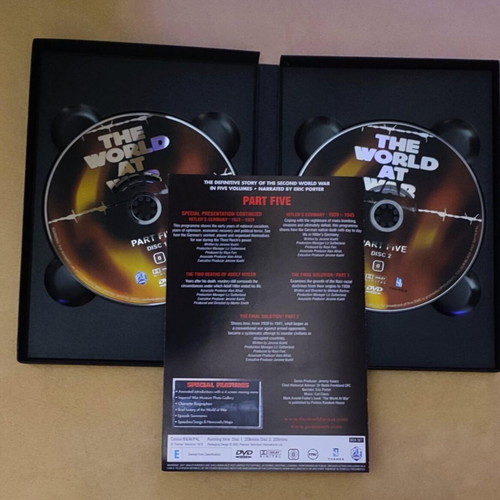 The World at War Special Collectors Edition 5 DVD like new