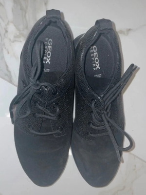 Geox sneakers size 35, black, athletic