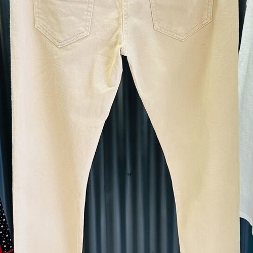 Elisabetta Franchi jeans like new, beige with gold details