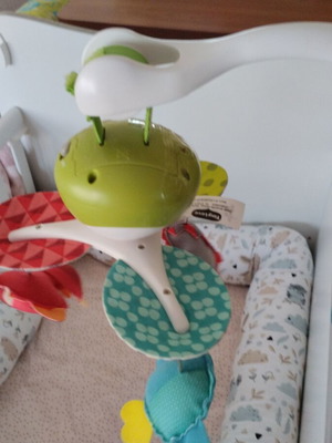 Tiny Love rotating toy used with music and colorful animals