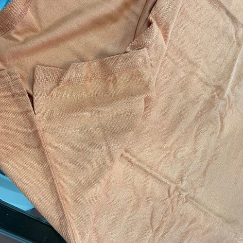 Women's set leggings and blouse size M like new, white and orange