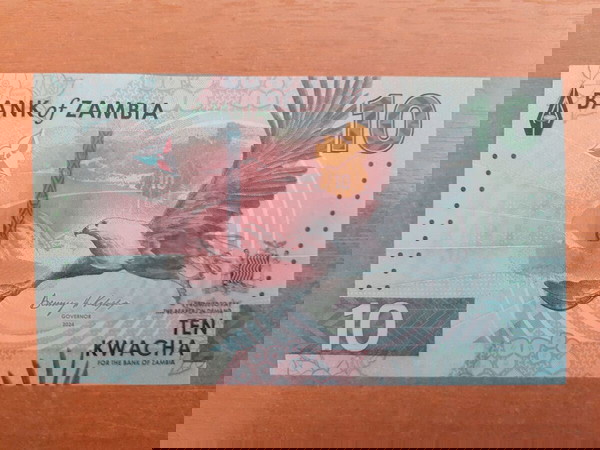 NEW !!! ΖΑΜΠΙΑ 10 KWACHA ( 2024 ) - ΖΑΜΒΙΑ 10 ( ΤΕΝ ) KWACHA ( 2024 ) P # 62 UNC