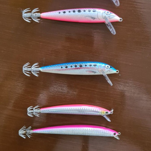 Squid jigs new, pack of 5