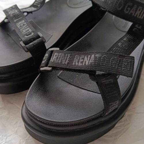 Renato Garini flatforms like new, black, size 38