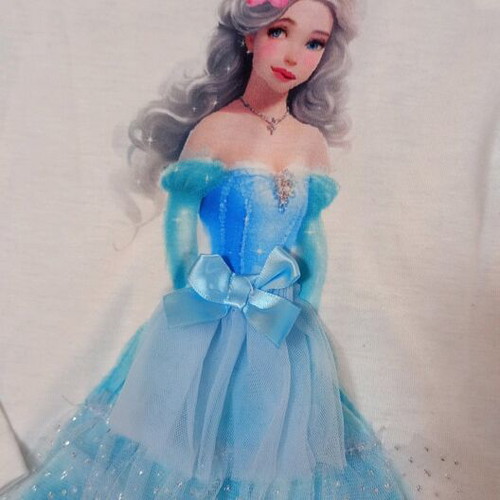Lc Waikiki bell-bottom jeans and princess top set like new