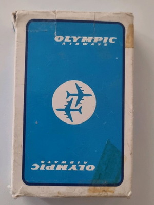 Τράπουλα Ολυμπιακής Αεροπορίας μεταχειρισμένη, πλήρης