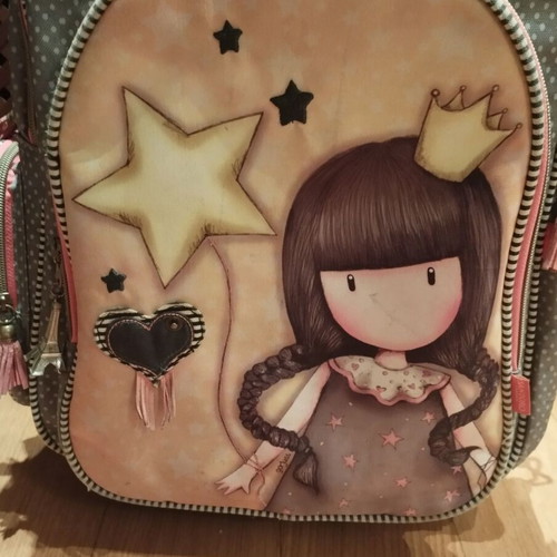 Santoro trolley school bag used, suitable for primary school
