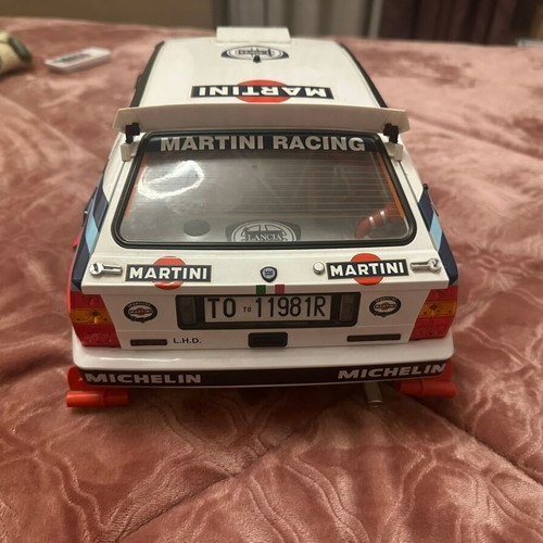 Lancia Delta Integrale Martini Racing 1:8 Hachette collectible like new