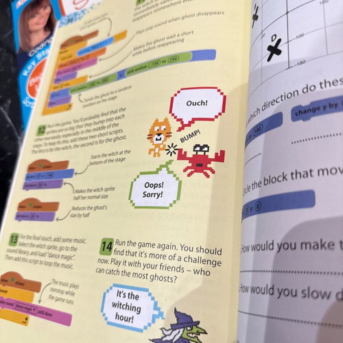 Coding Projects with Scratch Made Easy Carol Vorderman new, set of 2 books