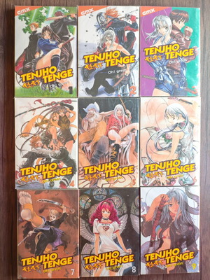 Tenjho Tenge manga by Oh Great volumes 1-17 like new, English