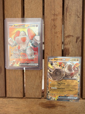 Pokemon TCG Regirock ex Full Art Bundle like new