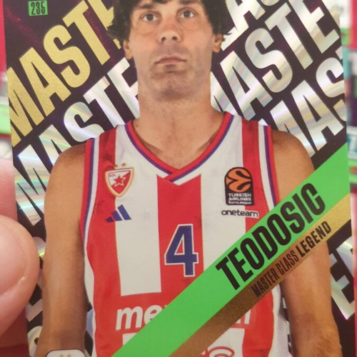 Top Class Panini Euroleague Basketball Cards 2026 New, Olympiakos BC