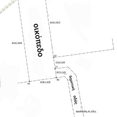 Land 500 sqm buildable within plan in Evia, Taxiarches
