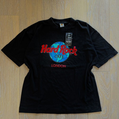 Hard Rock Cafe London T-shirt new, size M, black and blue