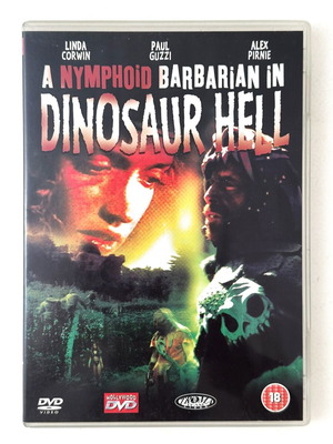 A Nymphoid Barbarian in Dinosaur Hell DVD σαν καινούργιο, θρίλερ τρόμου