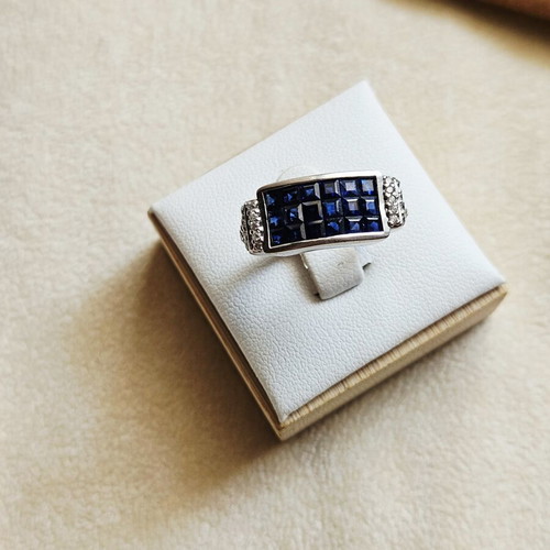 Silver 925 ring, vintage style
