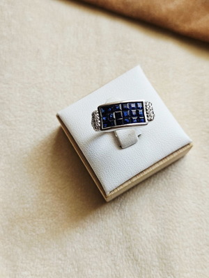 Silver 925 ring, vintage style