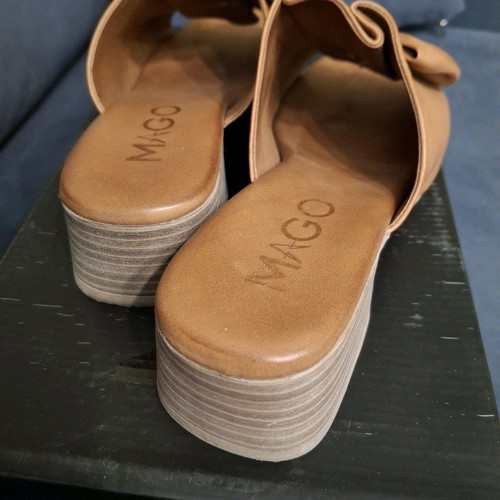 Tabba mules with heel size 37 like new