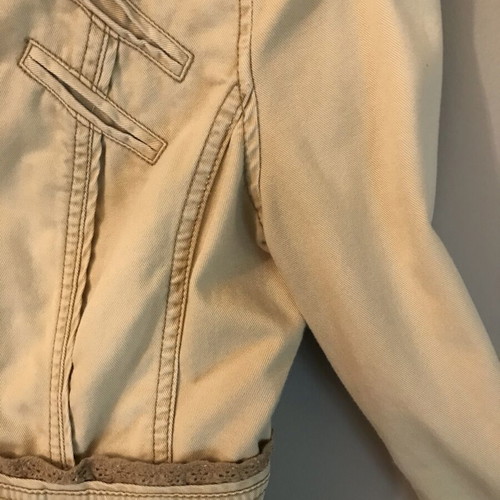 Esprit Edc Beige Military Jacket used, size L