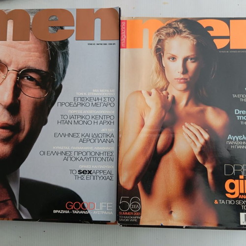 Status and Men magazines like new with Status inserts