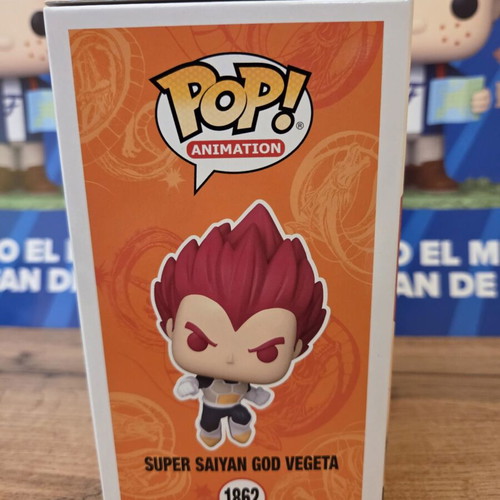Funko Pop Animation Super Saiyan God Vegeta figure new