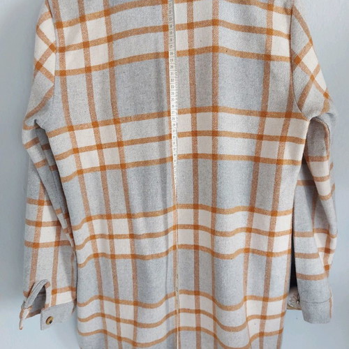 Flannel shirt-jacket women's used, size Small