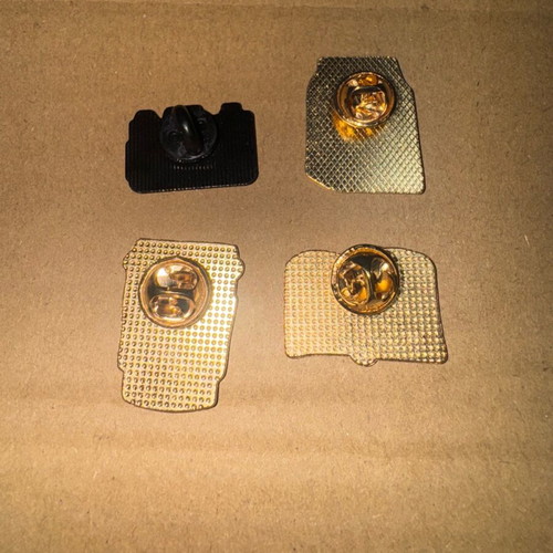 Metal pins new, set of 4 pieces