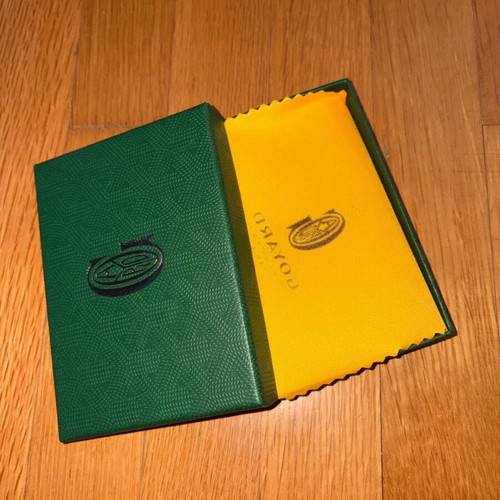 Goyard cardholder new, green