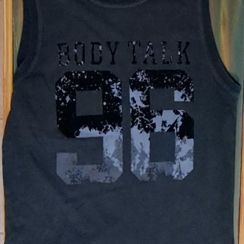 Bodytalk sleeveless shirt Small like new, black