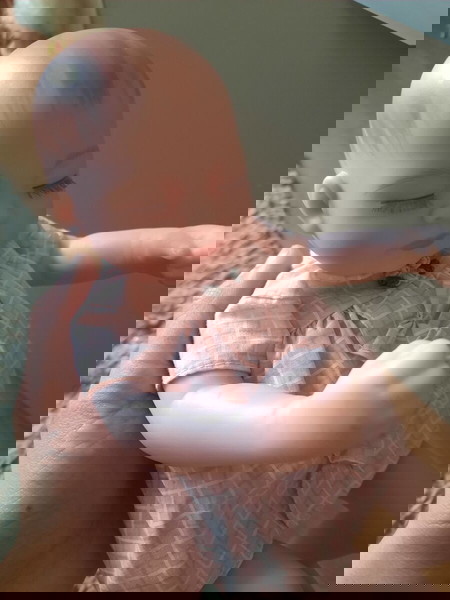 Realistic baby doll