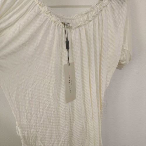 White women's blouse new, transparent, sizes M and L