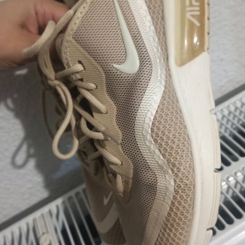 Nike Air Max women's used shoes size 38 beige