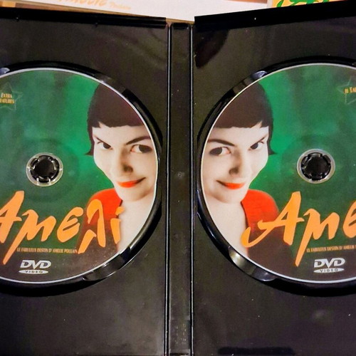 Amélie collectible numbered DVD edition mint condition with 35mm film