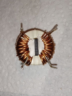 L–N Filter Coil (Phase–Neutral) Toroidal Common Mode Choke EMI Suppression Like New