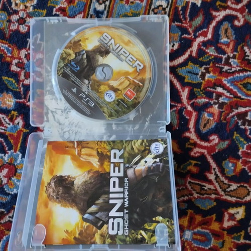 Sniper Ghost Warrior PlayStation 3 game used, shooting genre