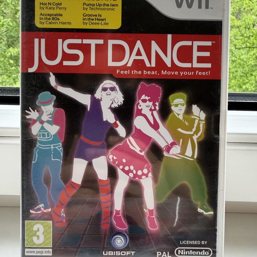 Just Dance Wii game used for Nintendo Wii with manual