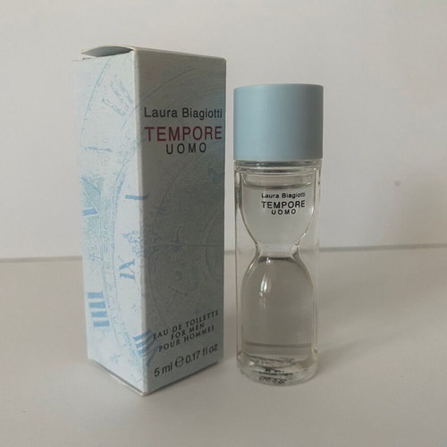 Tempore Uomo by Laura Biagiotti mini perfume 5 ml new