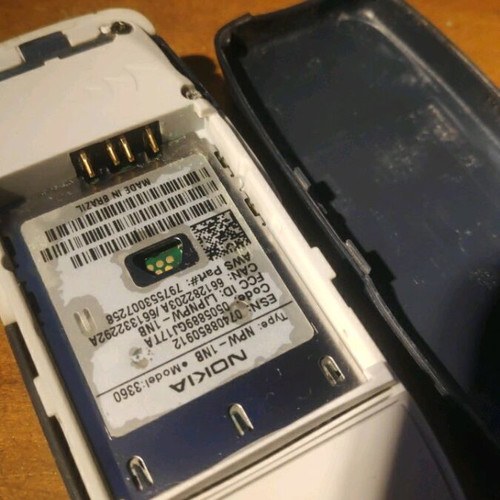 Nokia 3360 μεταχειρισμένο μπλε, σπάνιο μοντέλο Λατινικής Αμερικής