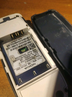 Nokia 3360 μεταχειρισμένο μπλε, σπάνιο μοντέλο Λατινικής Αμερικής