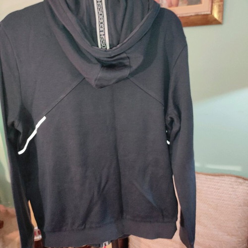 Boss men's hoodie jacket like new, large slim fit, blue