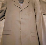 Figlio d' Angelo suit used, size Large, brown